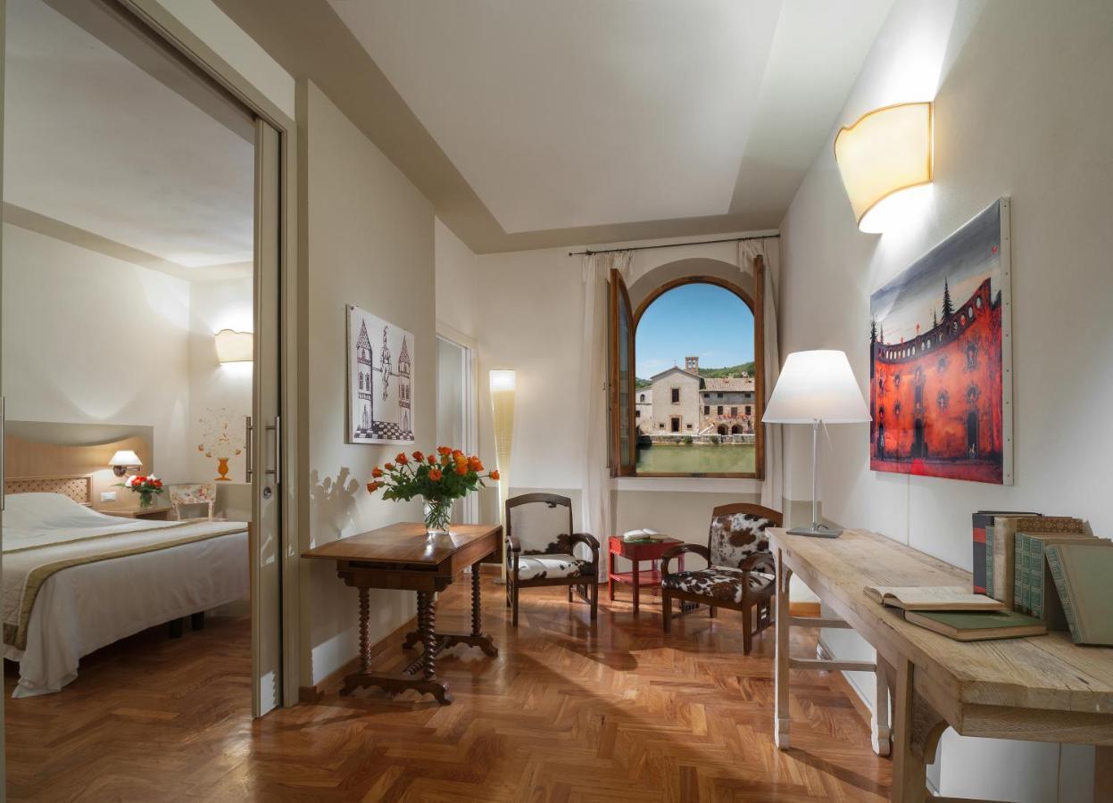 Albergo Le Terme Bagno Vignoni Exterior photo