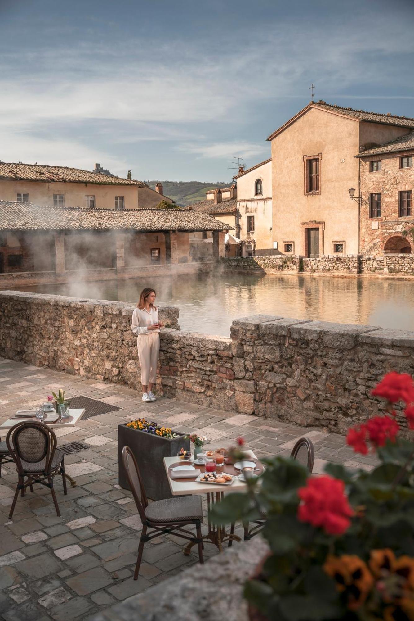 Albergo Le Terme Bagno Vignoni Exterior photo