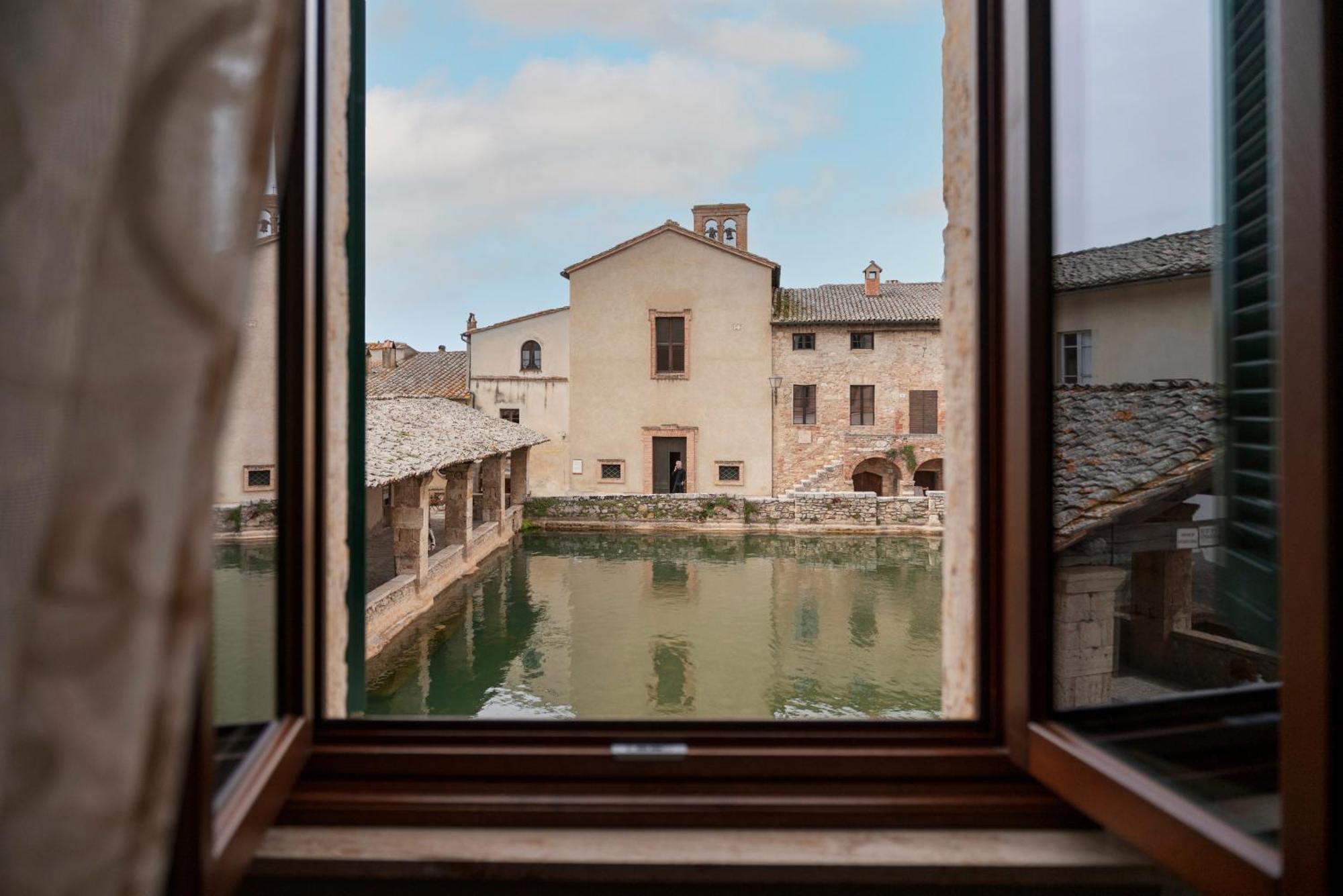 Albergo Le Terme Bagno Vignoni Exterior photo