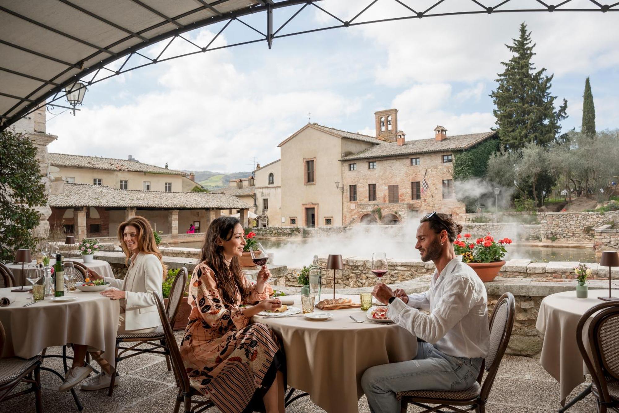 Albergo Le Terme Bagno Vignoni Exterior photo
